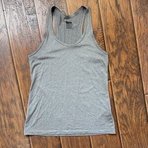 NIKE DRI-FIT Heather Gray Tank Top